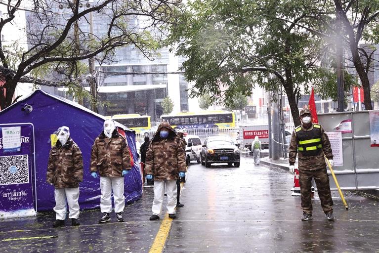 七里河区华林路西园街道疫情情况,织密疫情防护网筑牢群众健康屏障