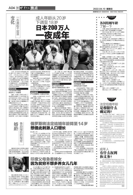 变化一石激起千层浪成人年龄从20岁下调至18岁日本200万人一夜成年