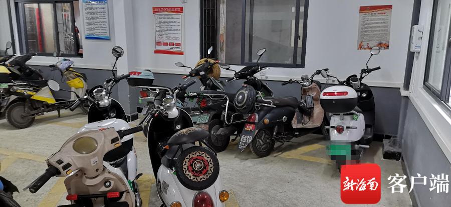 海南首栋电动自行车停车楼,海口电动自行车停放