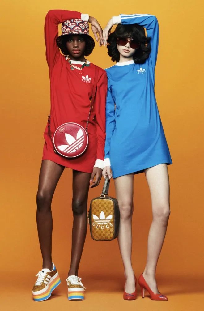 古驰和adidas联名雨伞,gucciadidas雨伞