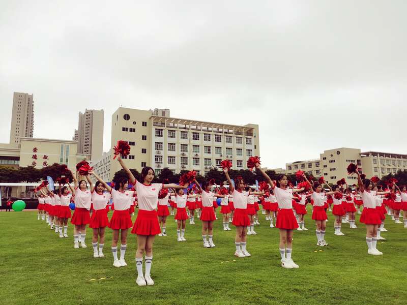 广东汕尾第六届中学生运动会开幕