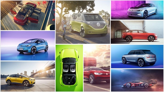 大众id系列概念车全自动驾驶纯电,大众id.aero概念车发布