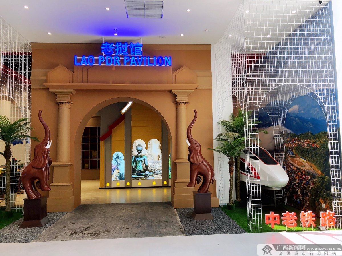 实拍中国东盟博览会,中国东盟商品