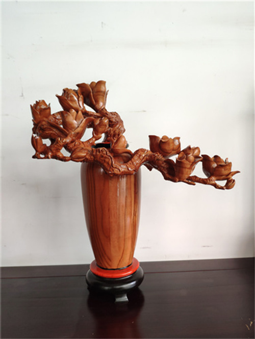 肥城市福木祥居桃木工艺品店,山东肥城正宗桃木雕刻摆件