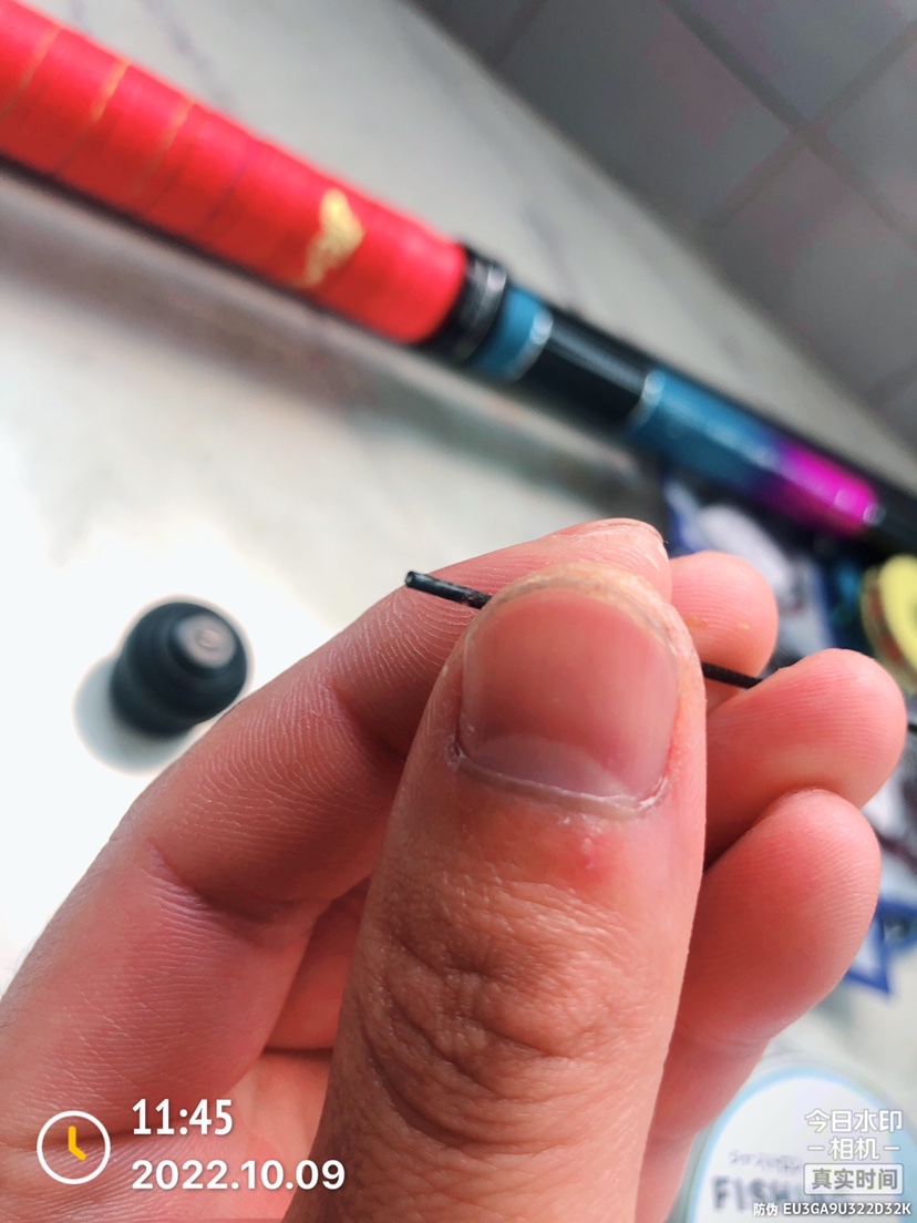 快速换竿稍绳,钓大物主线连接竿稍绑法