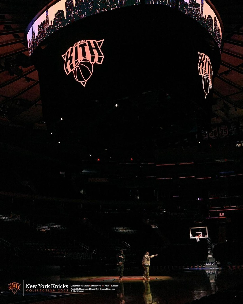 人傻了！尼克斯xKITH正式发布！两万观众一人送一件……