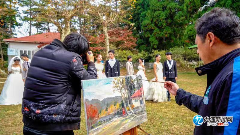 庐山油画风景作品,庐山美庐油画作品欣赏