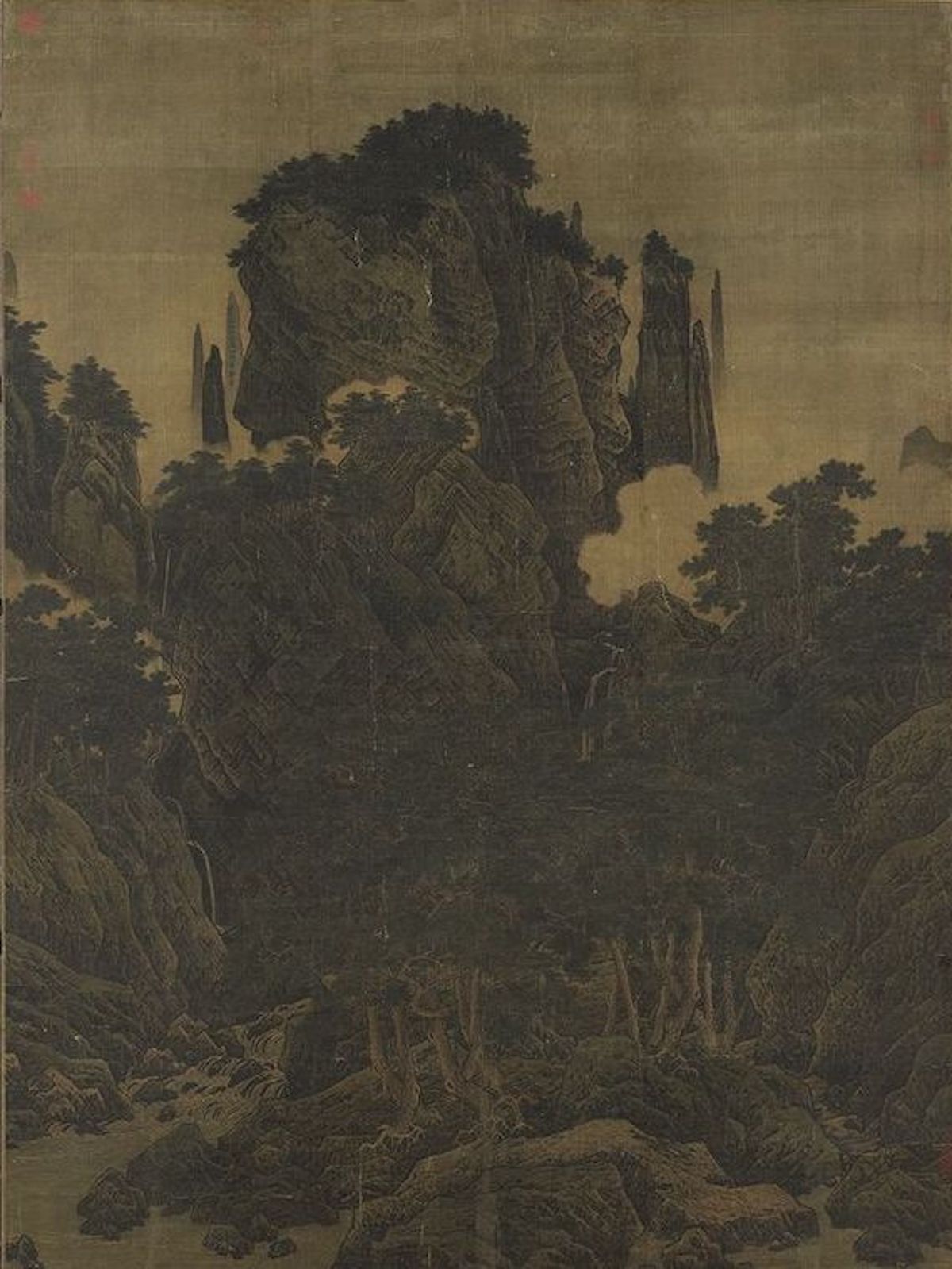 大雪覆盖的故宫,大雪故宫绘画