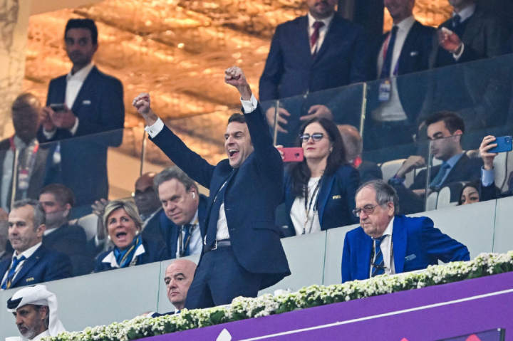 18年世界杯法国马克龙,世界杯夺冠马克龙