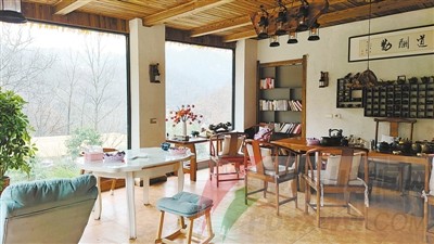 发现鹰城丨鲁山上坪村：“云边”民宿最抚人