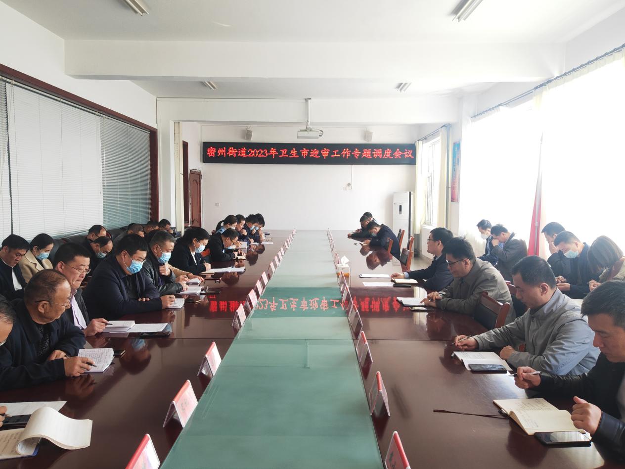 严抓细管创卫复审工作,补齐短板加大宣传力度创卫