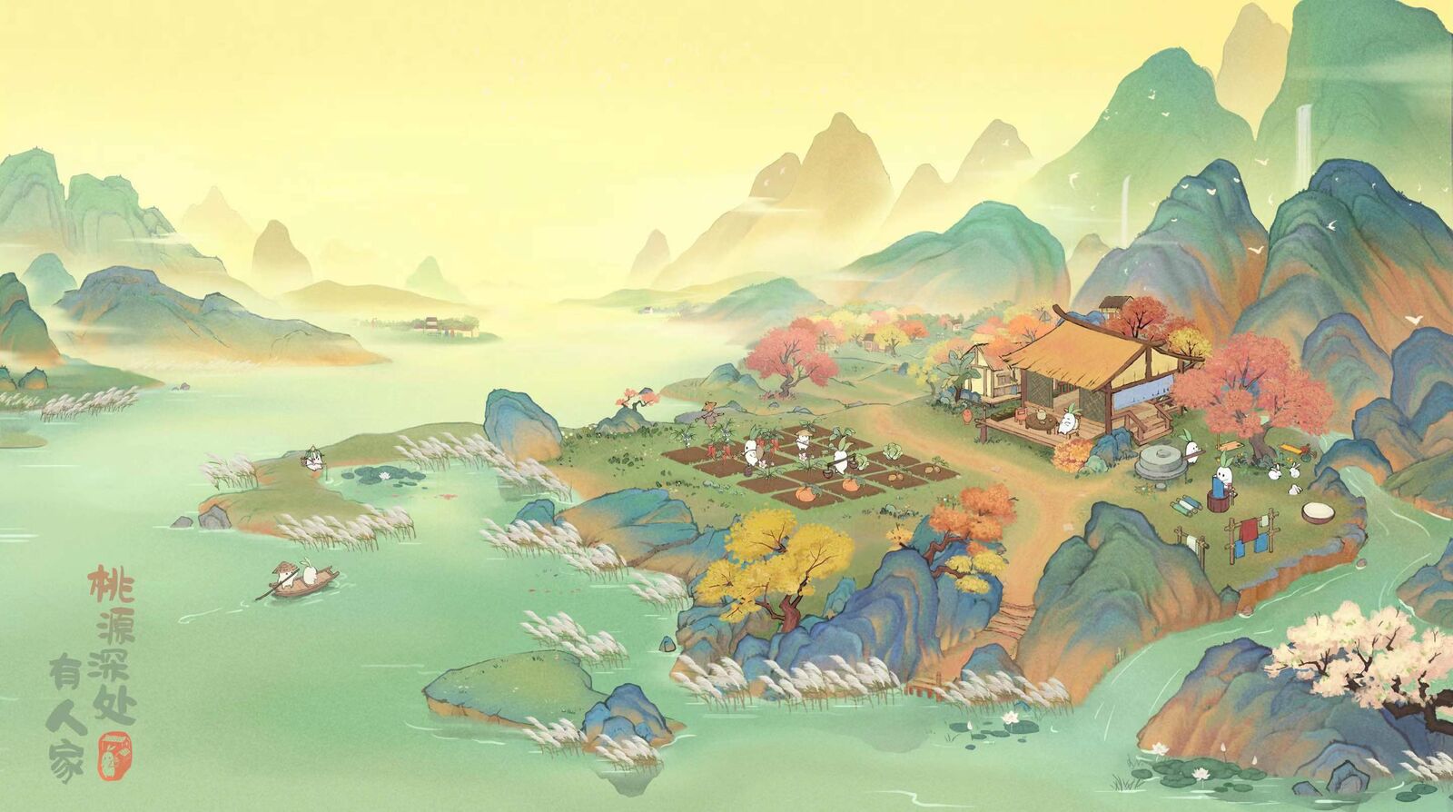 登顶免费榜，TapTap8.6分，腾讯发行了一款不肝不氪的「世外桃源」