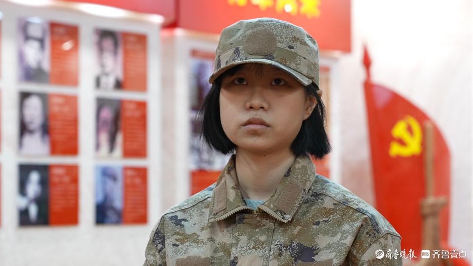 今有“木兰”承兄志，东营一烈士妹妹投身军旅