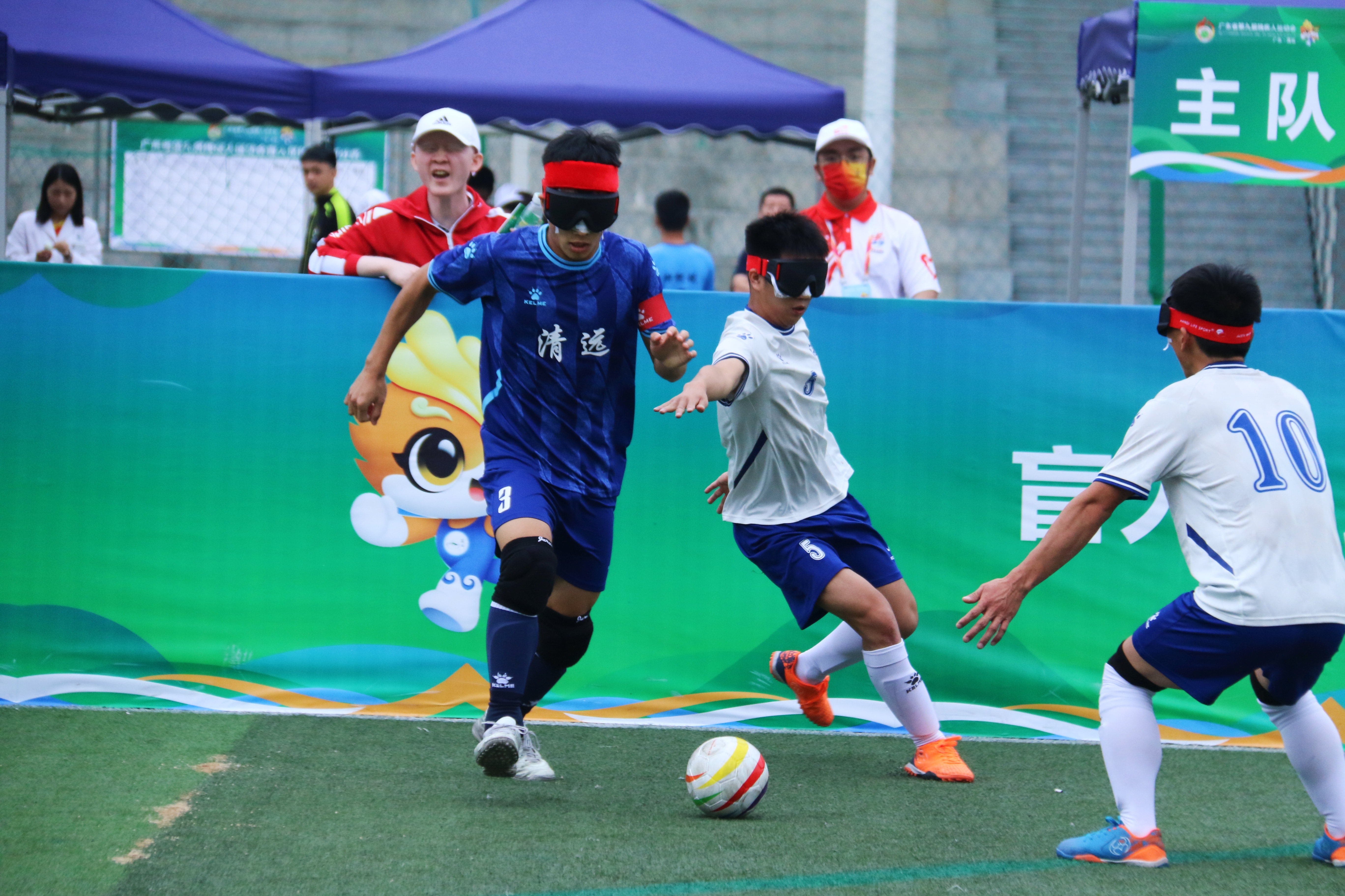 聚焦残运会·运动追梦|陈伟键:足球场上的追光前行者