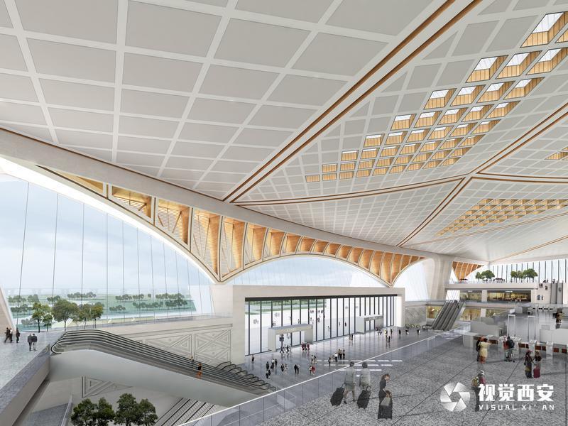 西安东站站房工程正式开工建设