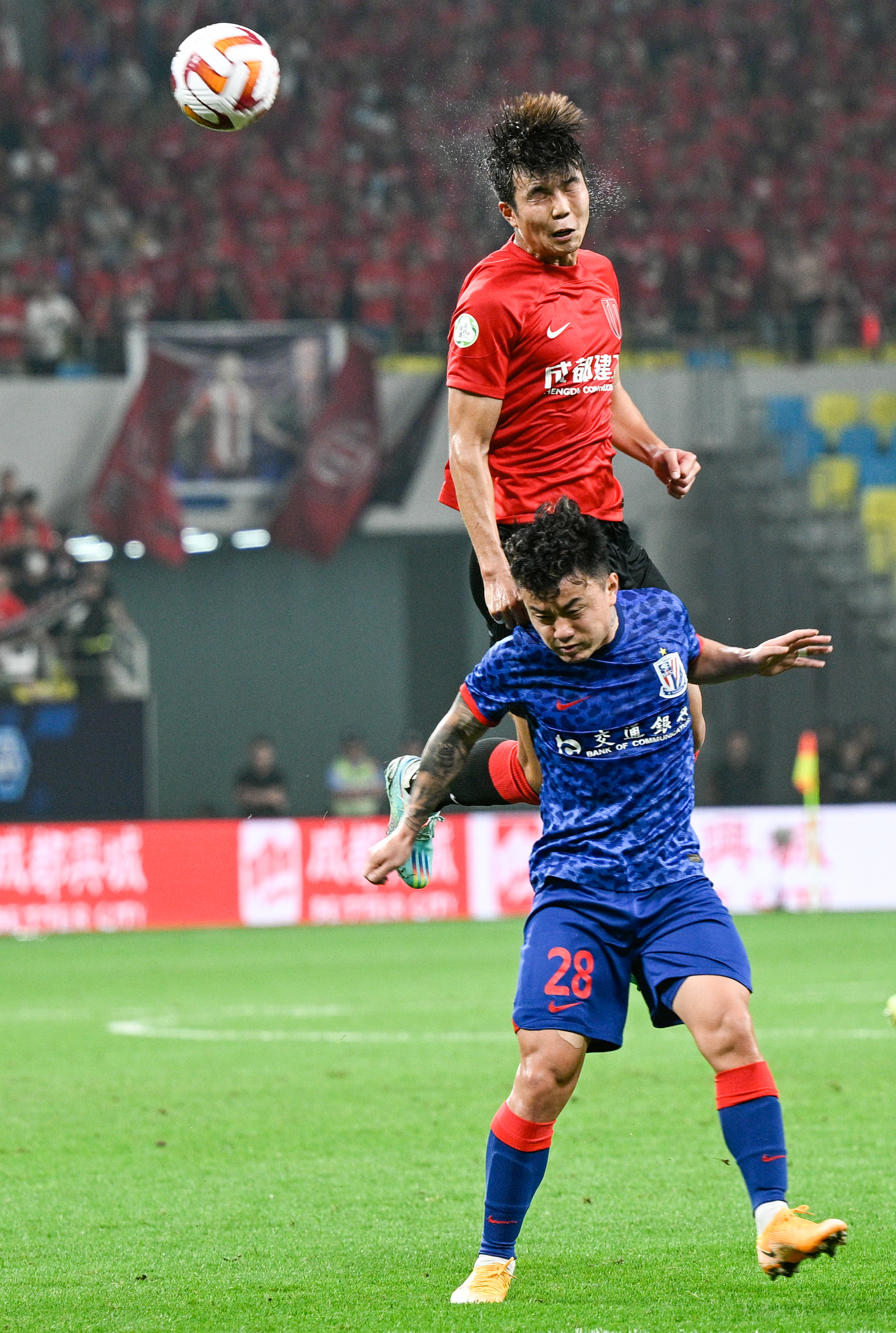 中超成都蓉城胜长春亚泰,中超上海申花0-2成都蓉城视频