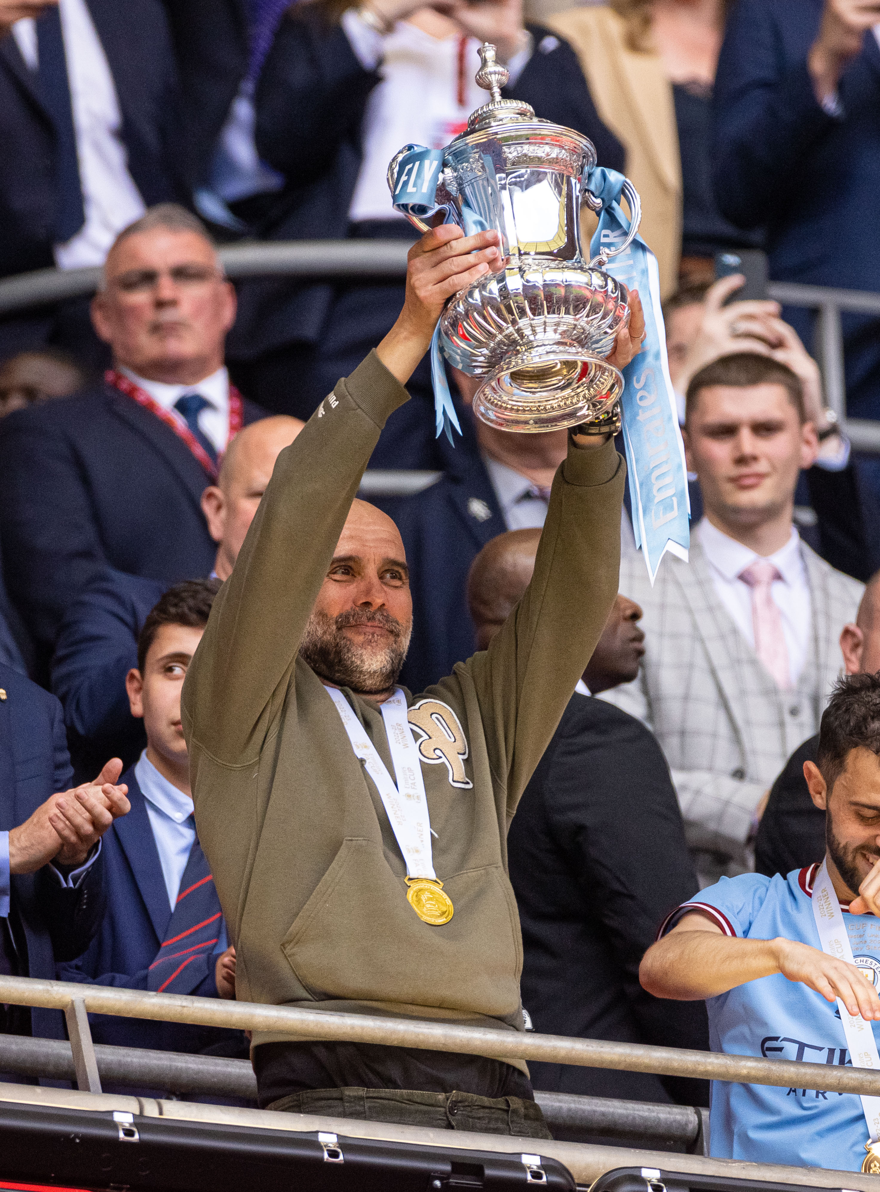 （体育）足球——英格兰足总杯：曼城夺冠