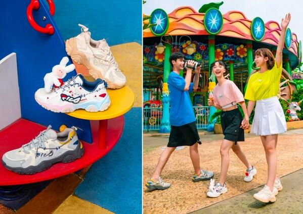 fila斐乐猫爪鞋1代韩版老爹鞋,斐乐老爹经典款女鞋猫爪米白色