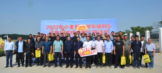 皖来一粒种豫收万担粮——安徽华成种业牵手河南省金囤种业加快推广小麦新品种华成865