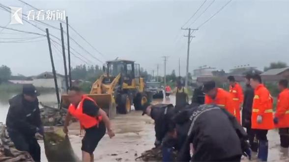 黑龙江尚志暴雨引发洪涝,降雨尚志