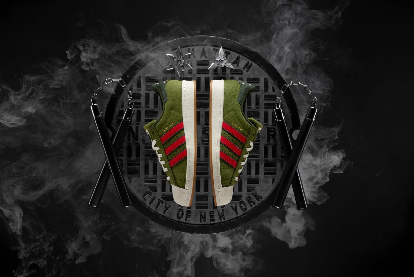 贝壳头猿人头联名,忍者神龟贝壳