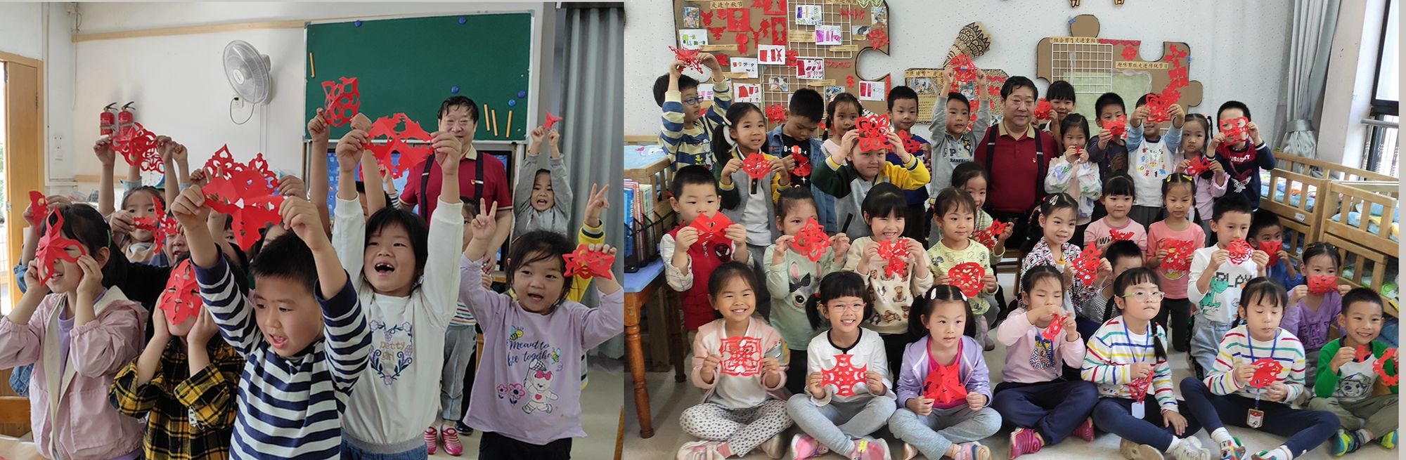 弘扬传统文化传承剪纸艺术——南京师范大学龙江幼儿园非遗趣味剪纸活动