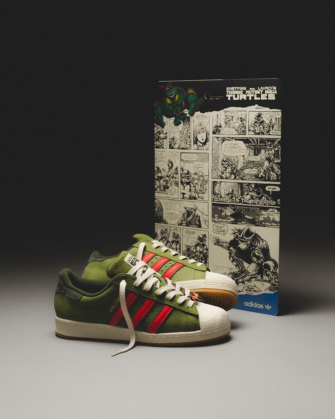 贝壳头猿人头联名,忍者神龟贝壳